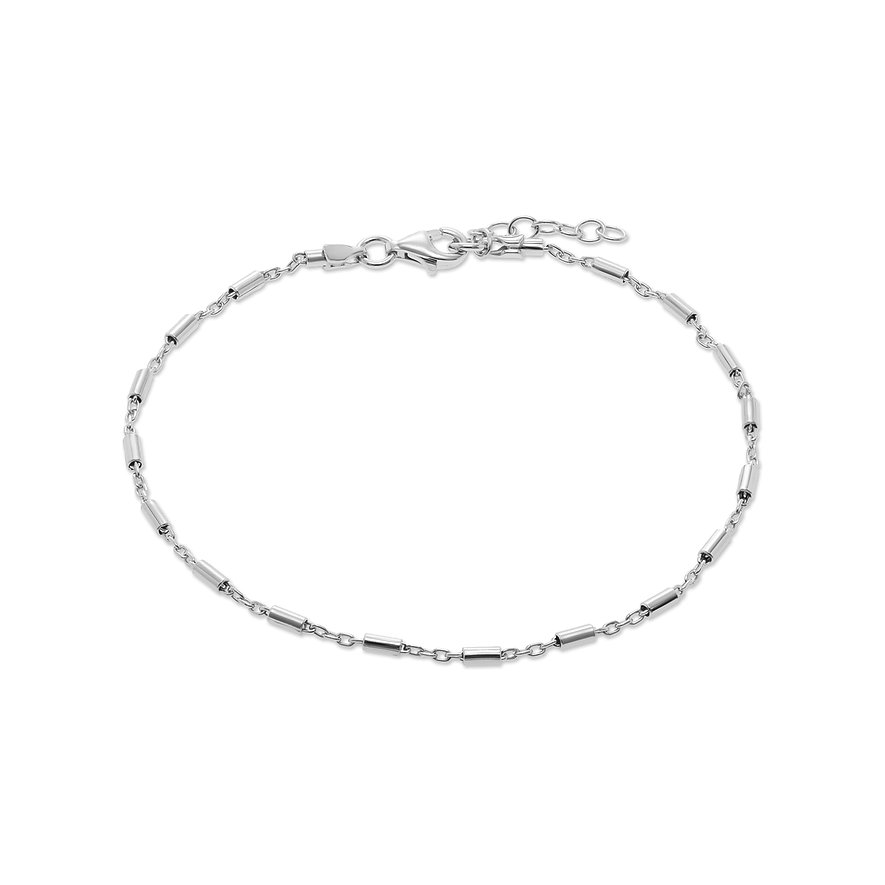 Valeria Armband, Herren, 925er Silber, recycelt, silber