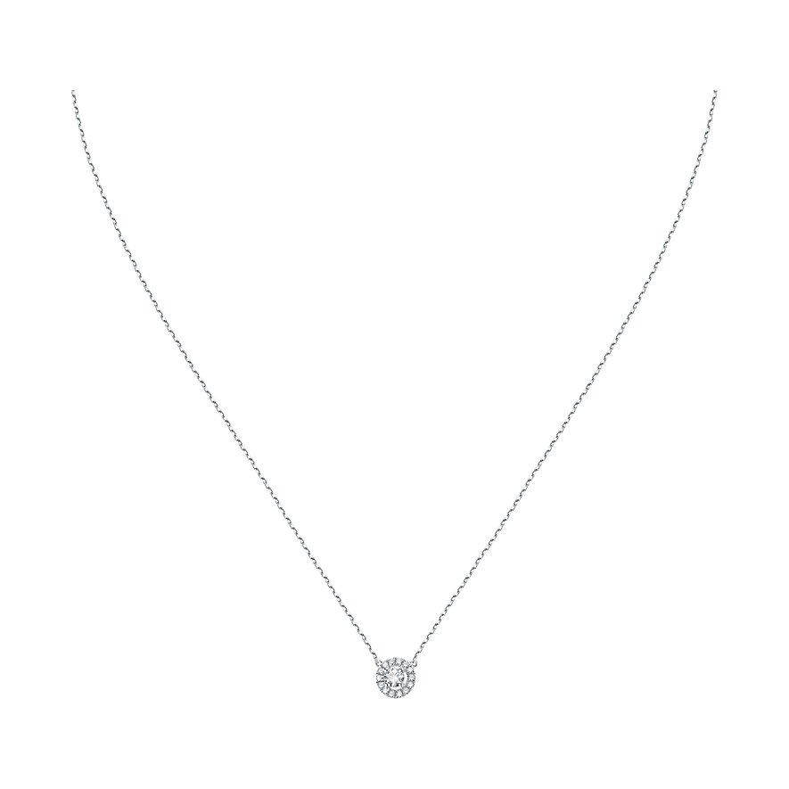 CHRIST Kette, Damen, 585er Weißgold, weißgold