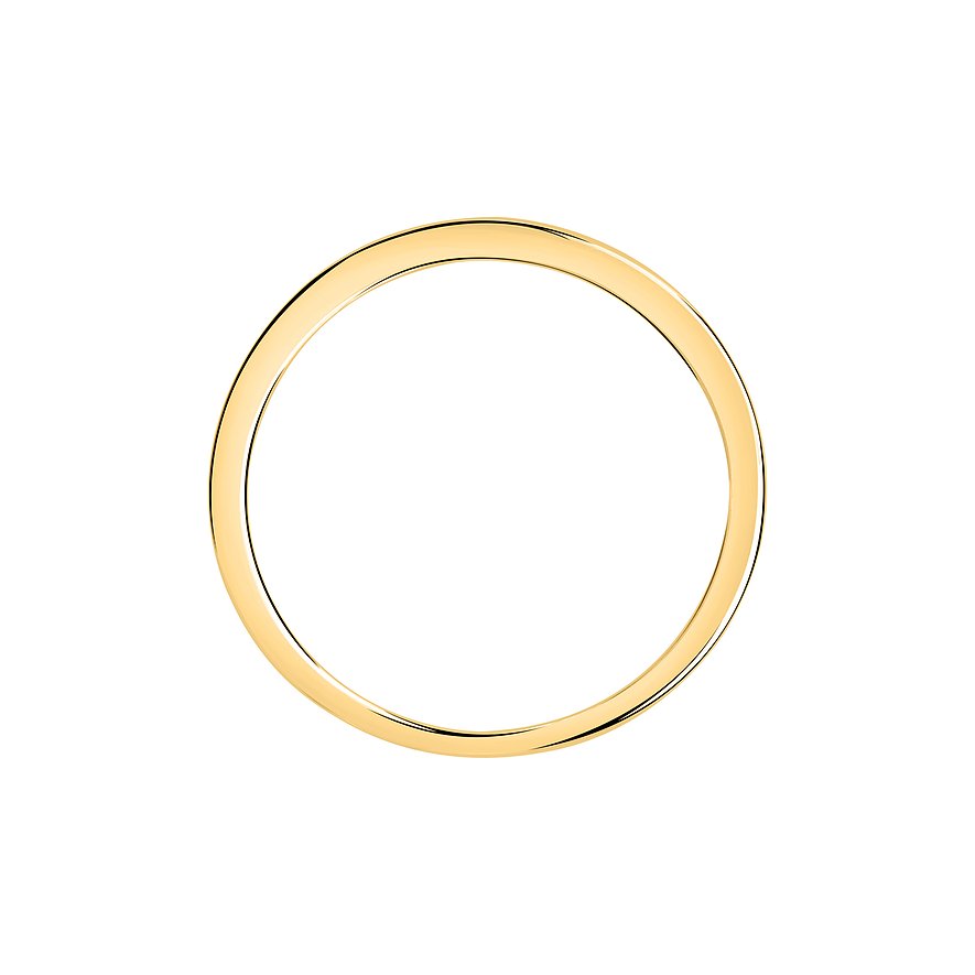 CHRIST Ring aus 585 Gelbgold mit Diamant.