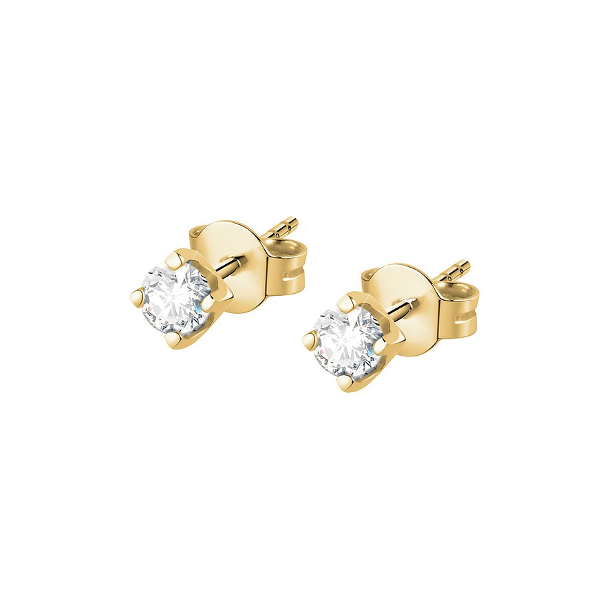 CHRIST Ohrstecker, Damen, 585er Gelbgold, gelbgold