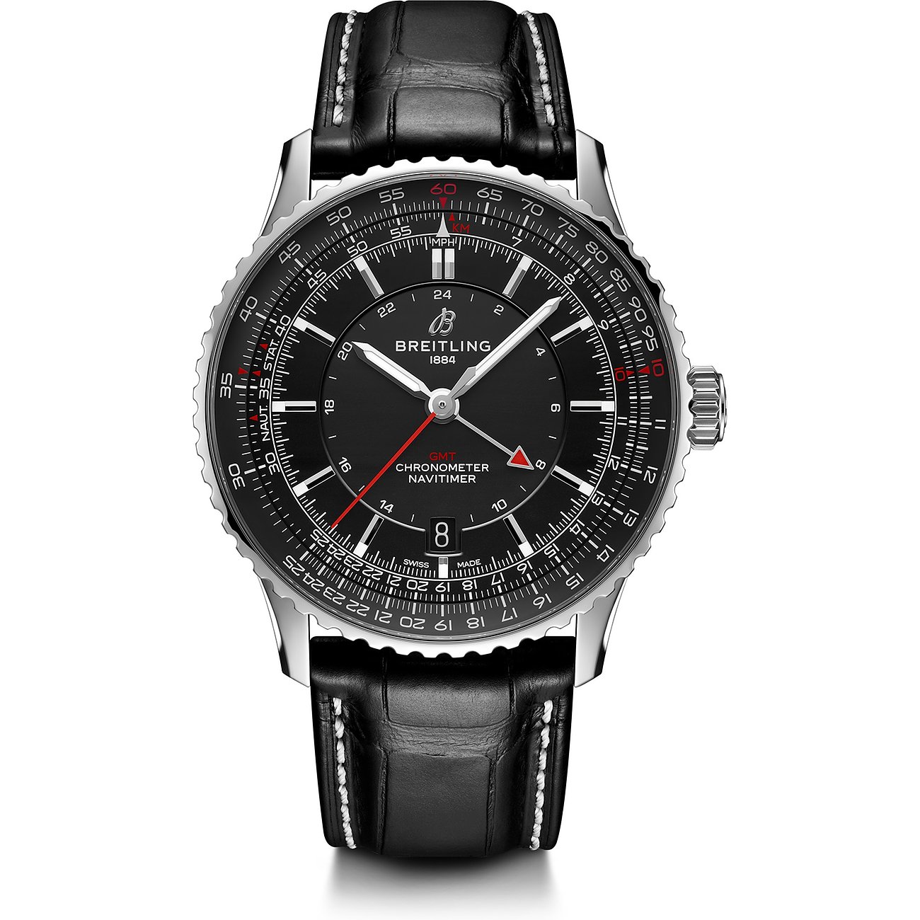 Breitling Herrenuhr Navitimer Automatic GMT 41 A32310251B1P1