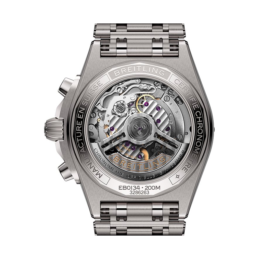 Breitling Herrenuhr Chronomat B01 42 Titanium EB0134101M1E1