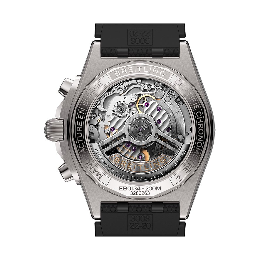 Breitling Herrenuhr Chronomat B01 42 Titanium EB0134101M1S1