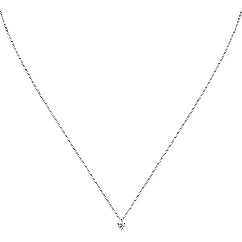 CHRIST Damen-Halskette aus 750 Weißgold mit Diamant.