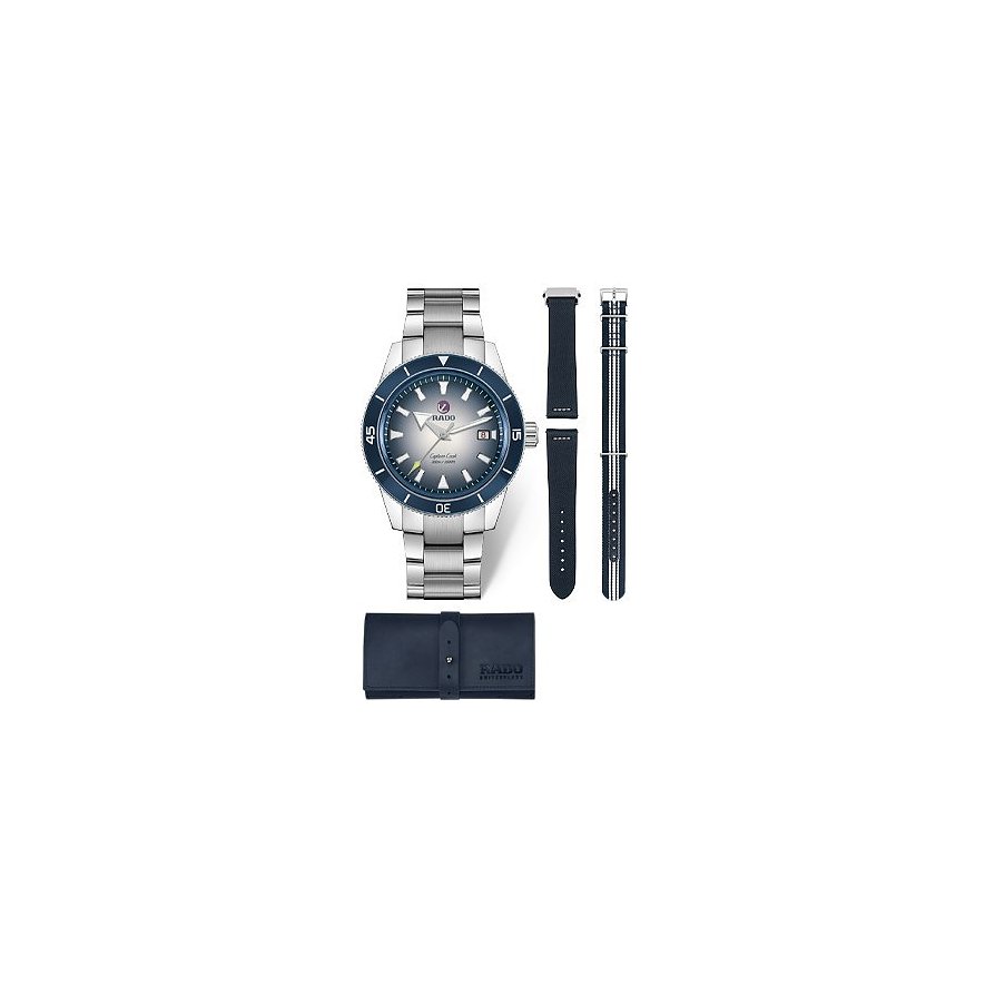Rado Uhren Set inkl. Wechselarmband Captain Cook Automatic R32154208
