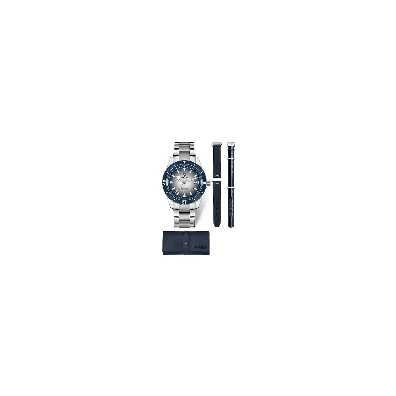 Rado Uhren-Set inkl. Wechselarmband Captain Cook Automatic R32154208