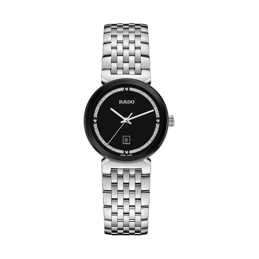 Rado Damenuhr Florence R48913163, Damen, Edelstahl, Armband: Edelstahl, Quarz, analog