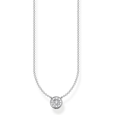 Thomas Sabo Kette aus 925er Silber mit Zirkonia.