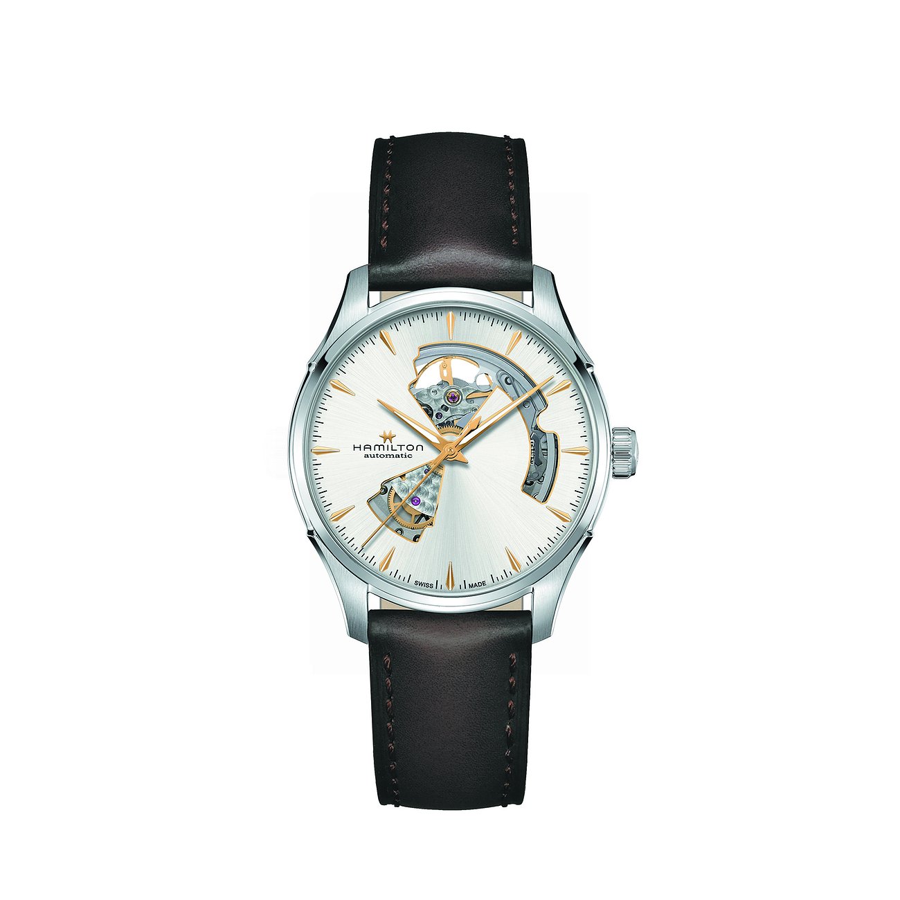 Hamilton Unisexuhr Jazzmaster Open Heart Automatic H32675551