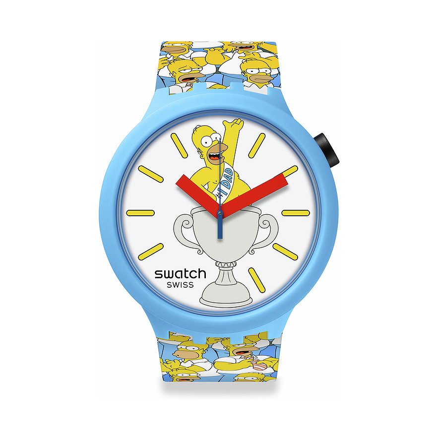 Swatch Orologio unisex 2402 THE SIMPSONS COLLECTION SB05Z100