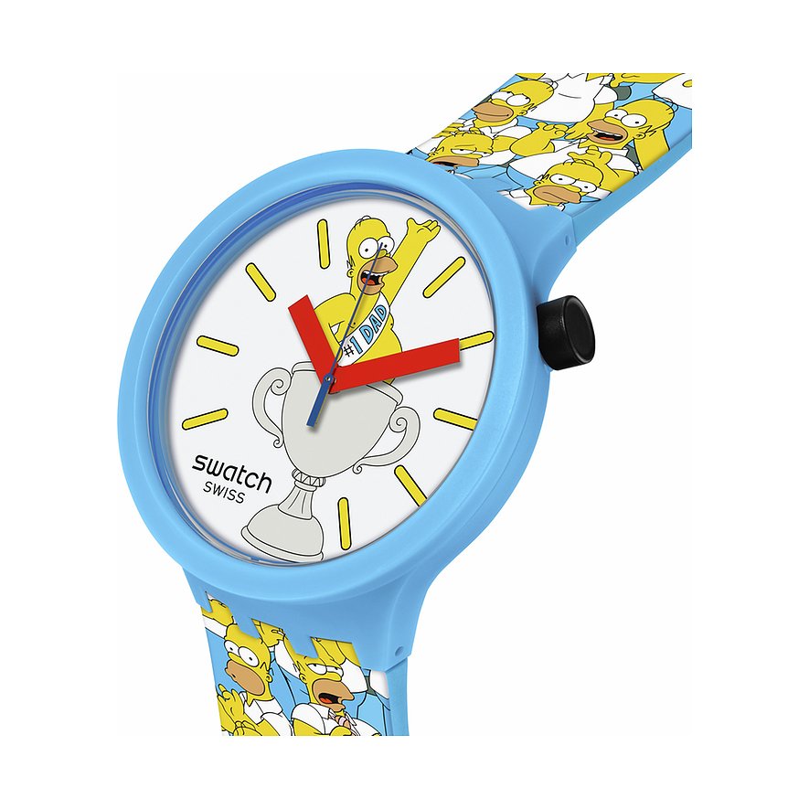 Swatch Unisexklocka 2402 THE SIMPSONS COLLECTION SB05Z100