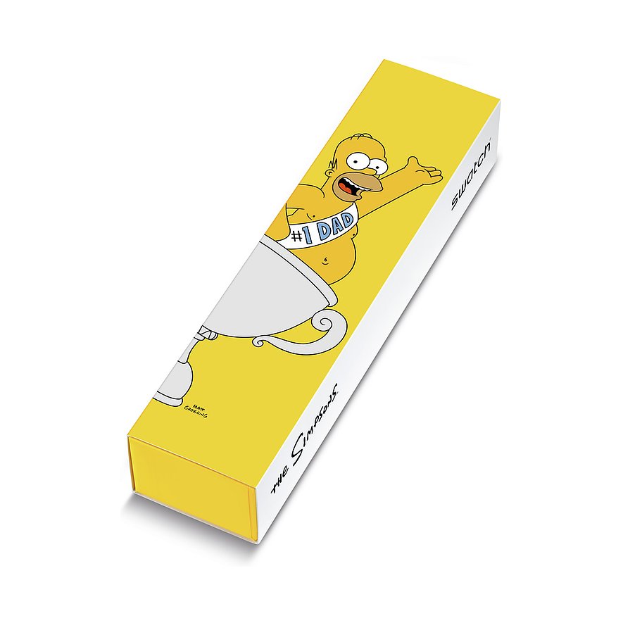Swatch Montre unisexe 2402 THE SIMPSONS COLLECTION SB05Z100