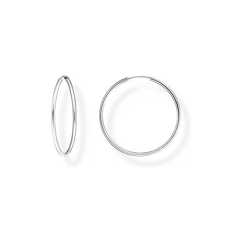 Thomas Sabo oorbellen van 925 sterling zilver, gepolijst.