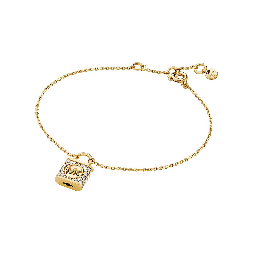 2. Chance - Michael Kors Armband MKC1631AN710, Zirkonia, Damen, 925er Silber, gold