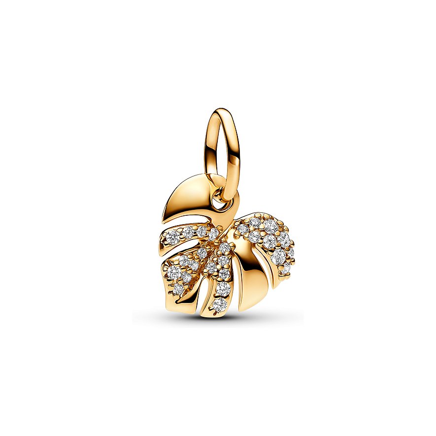 Pandora Charm-Anhnger Funkelndes Monstera Blatt Moments 763349C01