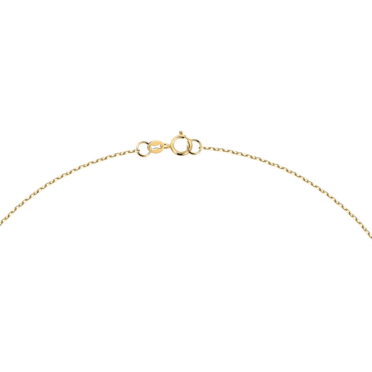 FAVS Kette aus 375 Gelb-, Weiß- und Roségold mit Zirkonia.