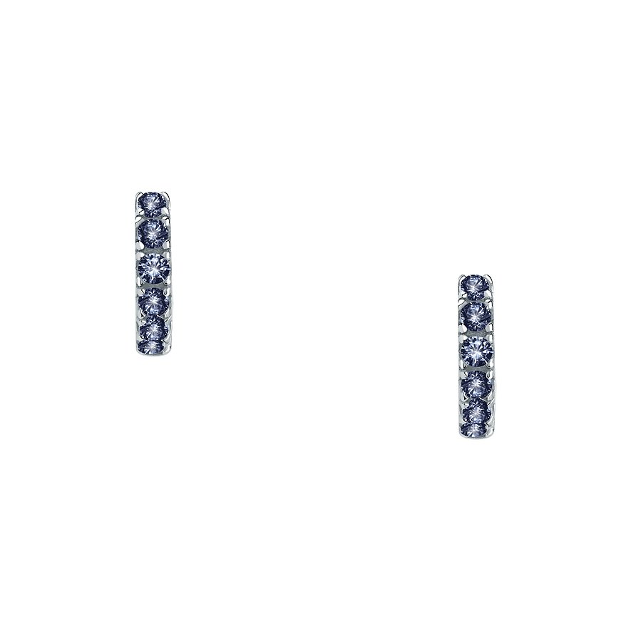 Artikel klicken und genauer betrachten! - FAVS Creolen 89140757 - Creolen von FAVS in der Farbe silber. Das Material des Produktes ist 375er Weißgold. | im Online Shop kaufen