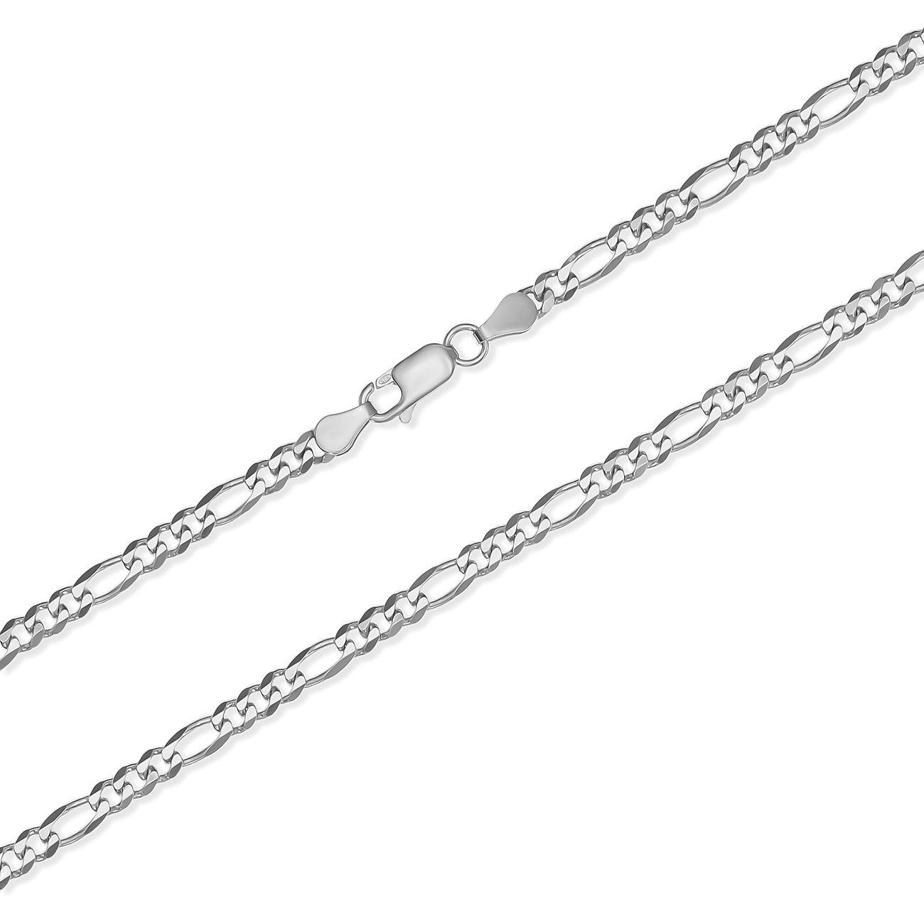 CHRIST halsband i 925 återvunnet silver, Figaro-mönster.