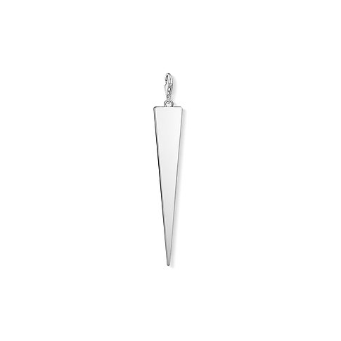 Thomas Sabo Anhänger aus 925er Silber, spitz zulaufend, mit Karabinerverschluss.
