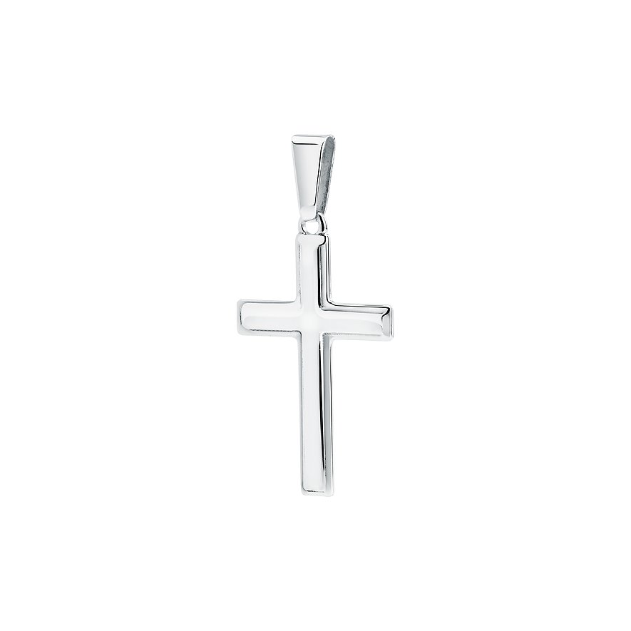 FAVS Anhänger, Kreuz, Damen, 925er Silber, silber