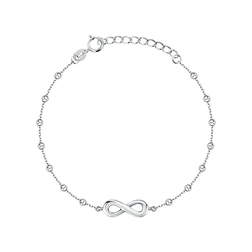 FAVS Armband, Damen, 925er Silber, silber, Verschluss: Federring
