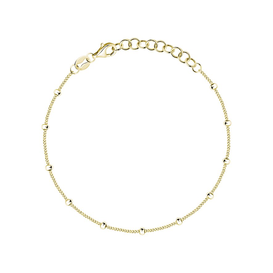 FAVS Armband, Damen, 925er Silber, gold
