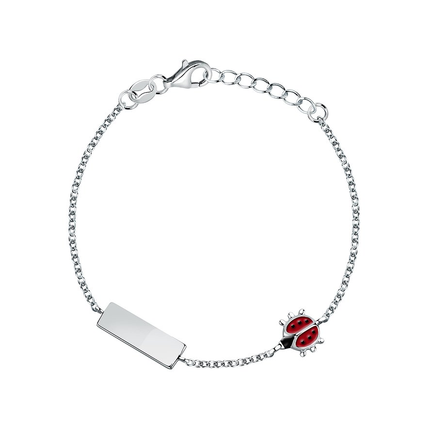 FAVS Armband, Mädchen, 925er Silber, silber, Verschluss: Karabiner