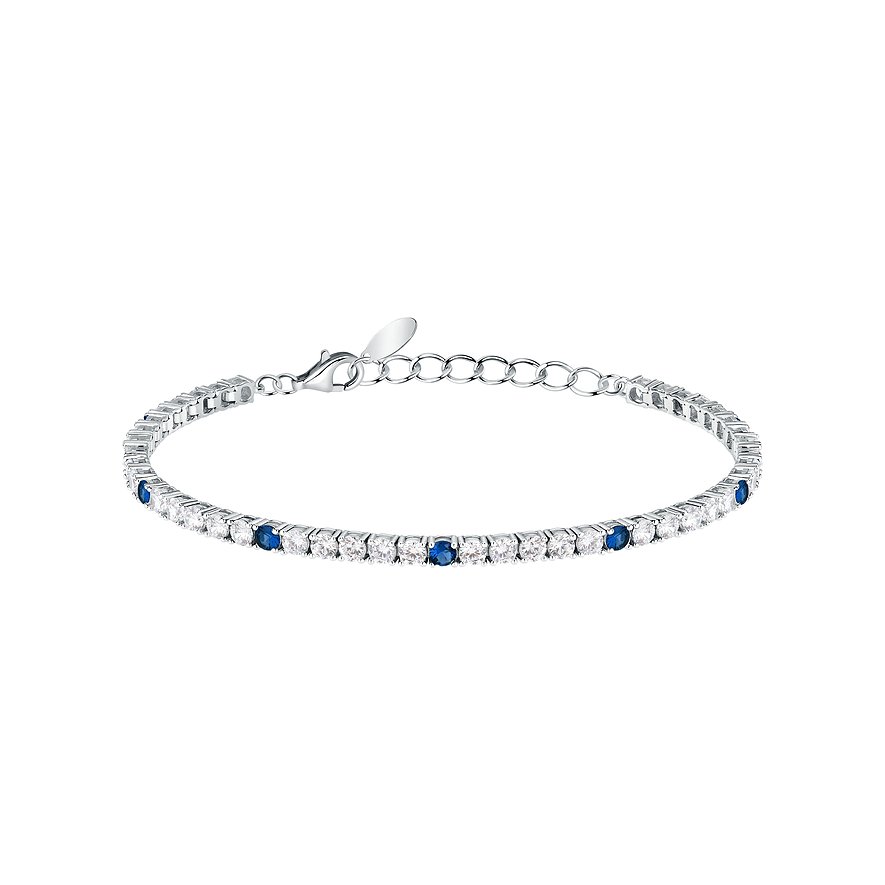 FAVS Armband Zirkonia, Damen, 925er Silber, silber