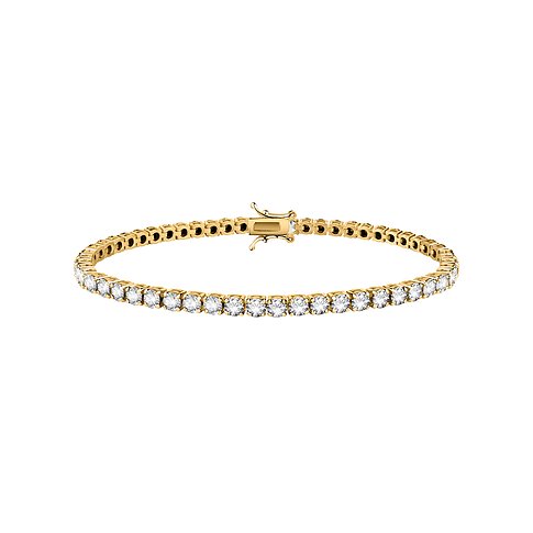 FAVS armband van 925 zilver met zirkonia.