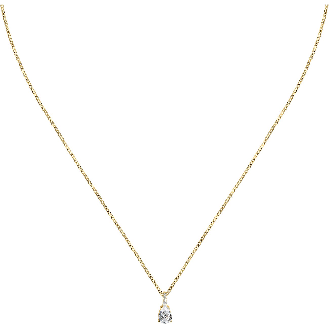 Collana FAVS in argento 925 con zircone.