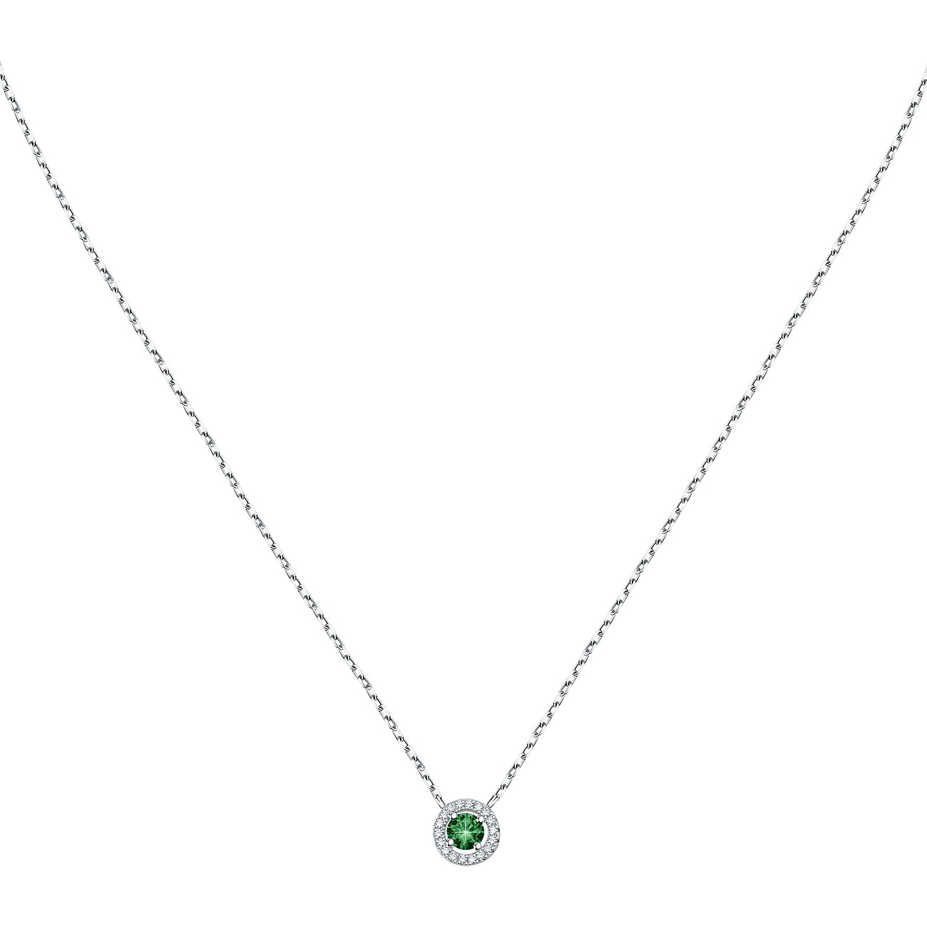 Collana FAVS in argento 925 con zircone.