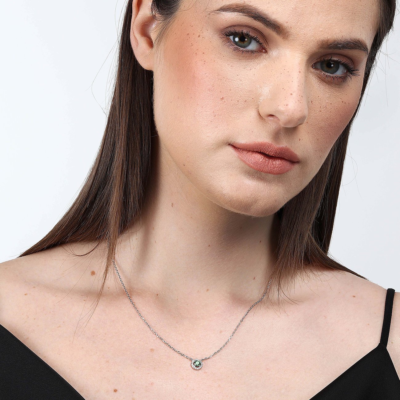 Collana FAVS in argento 925 con zircone.