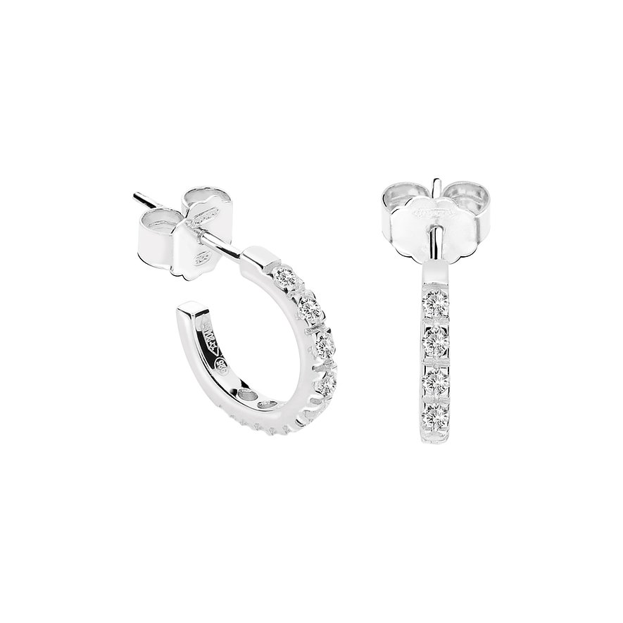FAVS Ohrringe aus 925er Silber mit Zirkonia.
