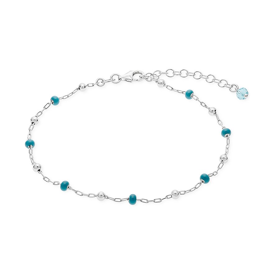 FAVS Fußkette, Damen, 925er Silber, silber