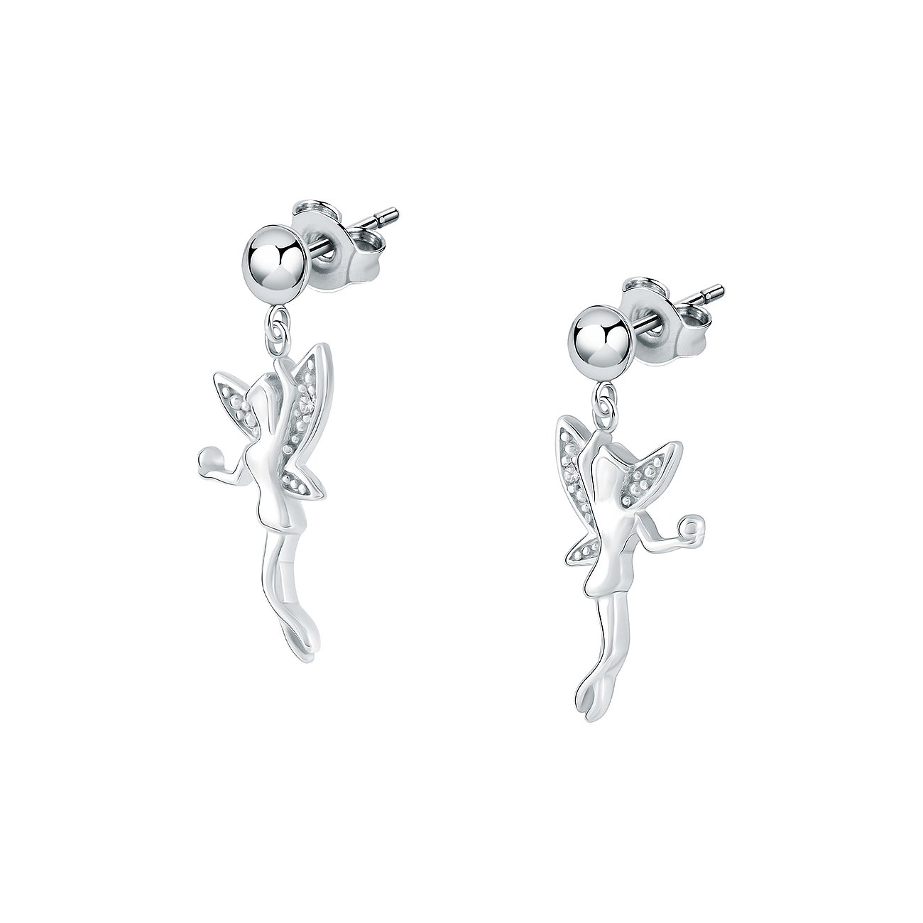 FAVS örhängen i 925 silver med cubic zirconia.