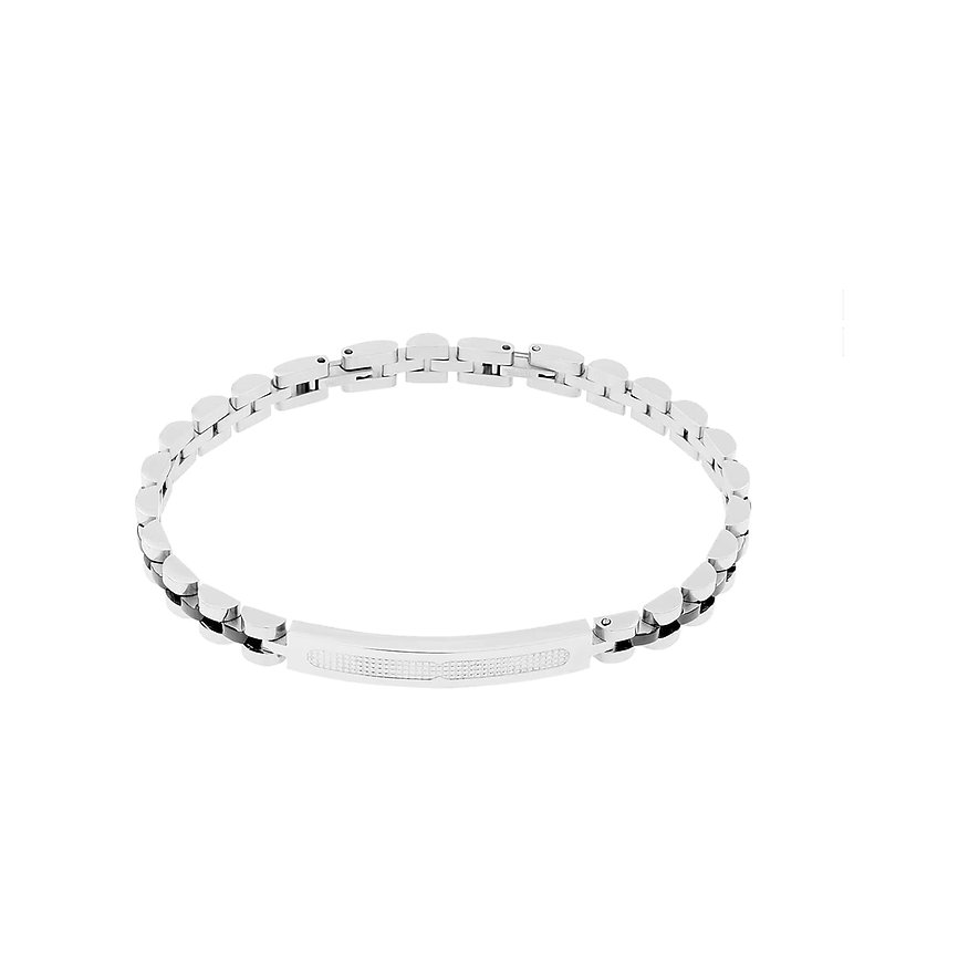 FAVS Armband, Damen, Edelstahl, silber