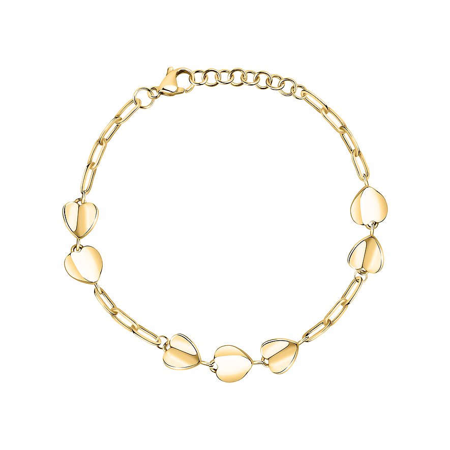 FAVS Armband, Damen, Edelstahl, gold
