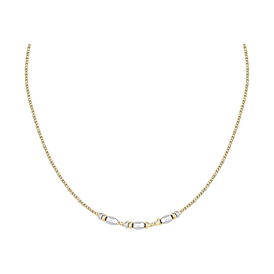 FAVS Kette, Damen, Edelstahl, gelbgold