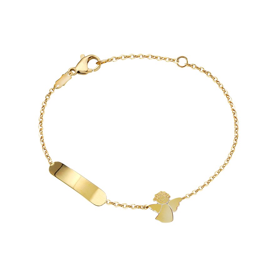 FAVS I.D.-Armband, Mädchen, 375er Gelbgold, gelbgold