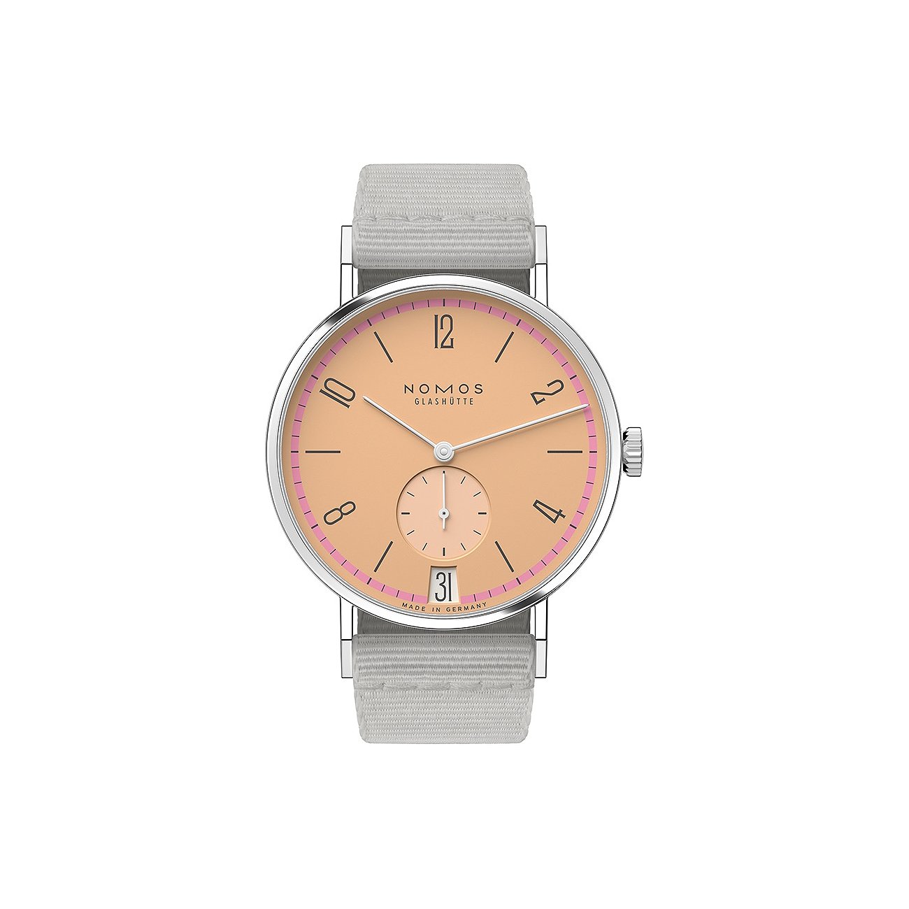 Nomos Glashütte Unisexuhr Tangente 38 Datum Pastell 179.S21