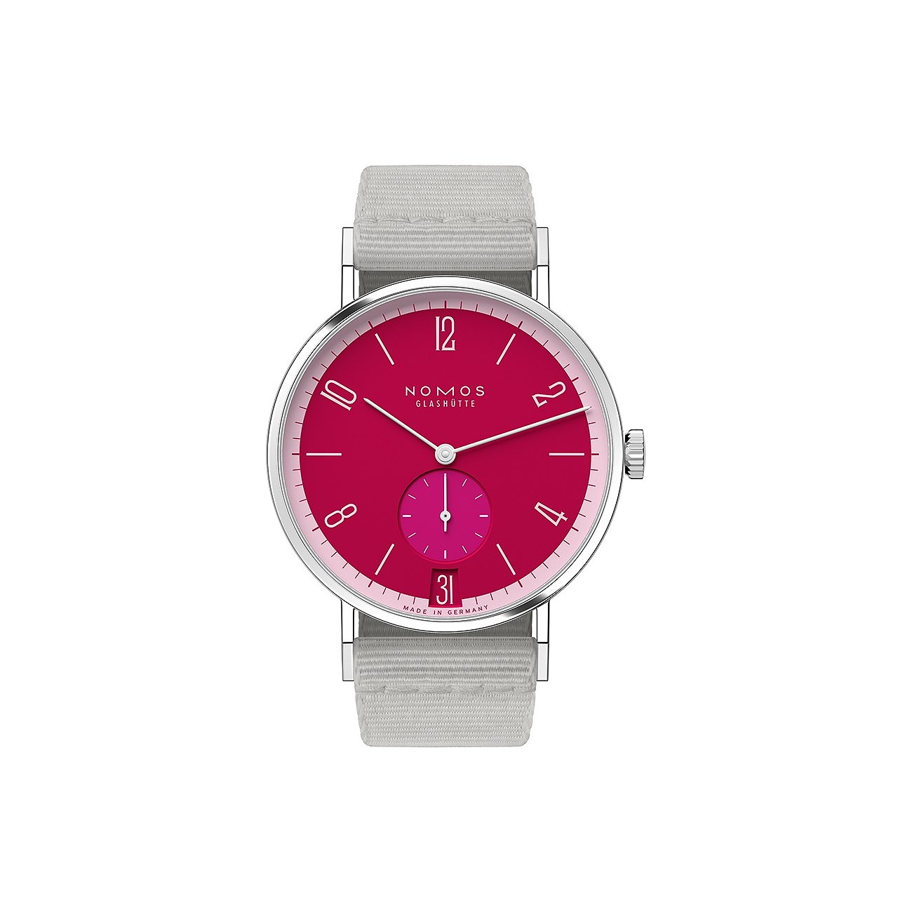 Nomos Glashütte Unisexuhr Tangente 38 Datum Chilli 179.S30
