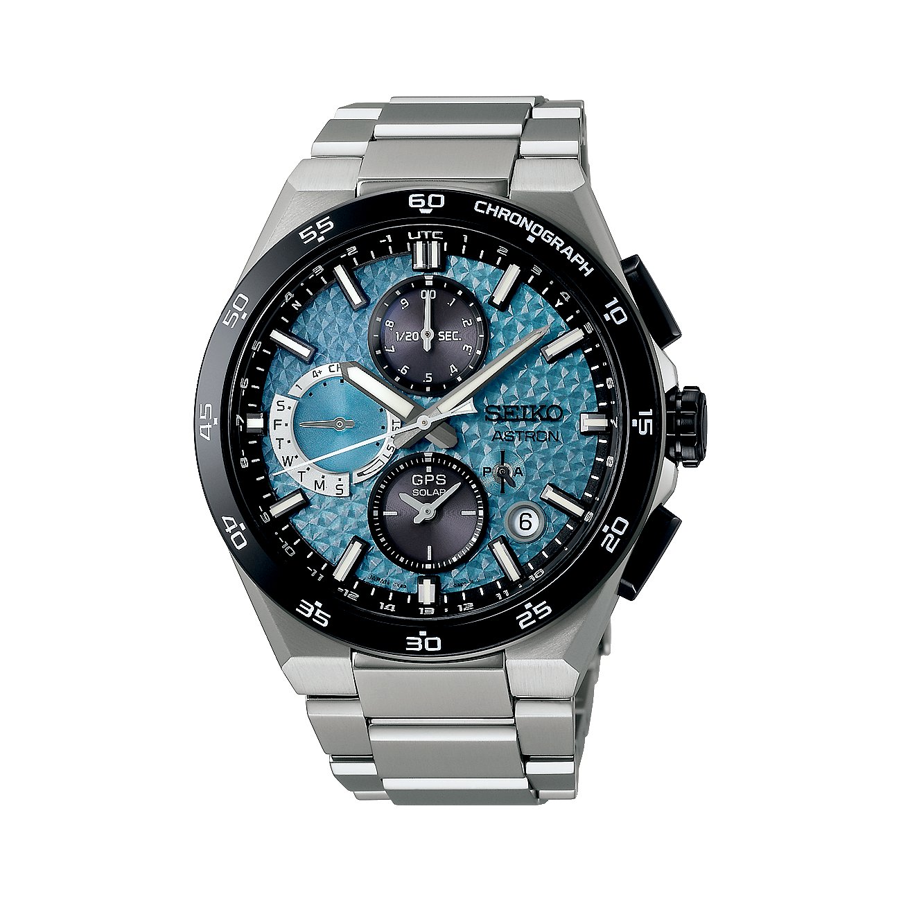 Seiko Herrenuhr Astron GPS Solar Dual Time Limited Edition SSH157J1