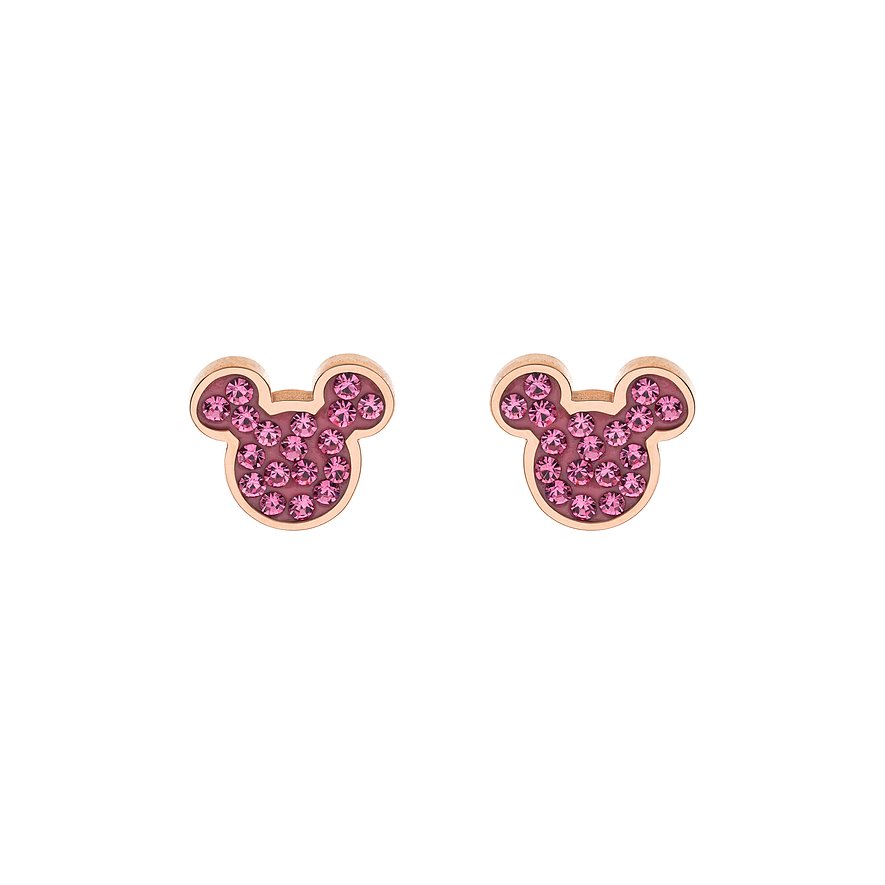 Disney Boucles d'oreilles à fermoir à poussette E600178PRPL-B.CS