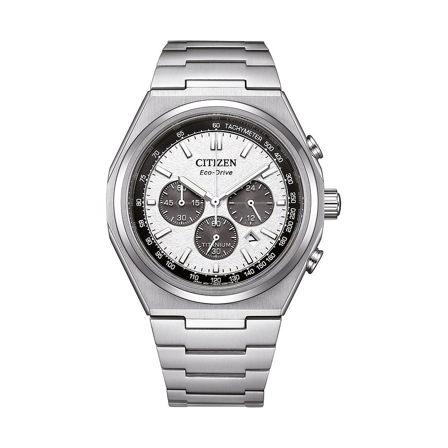 Citizen Chronograph Super Titanium CA4610-85A, Herren, Titan, Armband: Titan, Quarz, analog