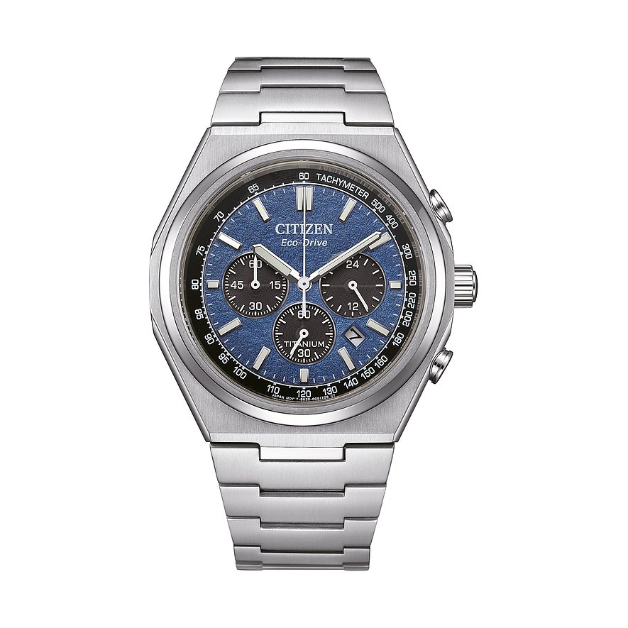 Citizen Chronograph Super Titanium CA4610-85L, Herren, Titan, Armband: Titan, Quarz, analog