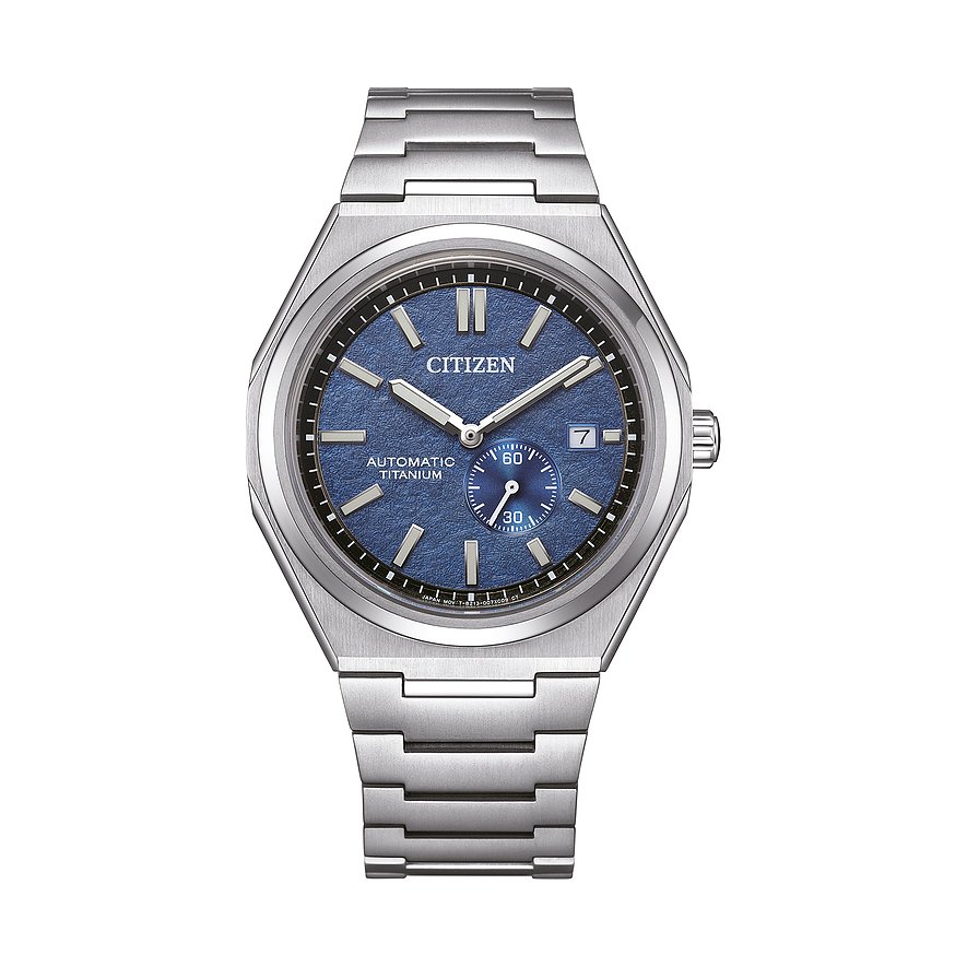 Citizen Herrenuhr Super Titanium NJ0180-80L, Herren, Titan, Armband: Titan, Automatik, analog