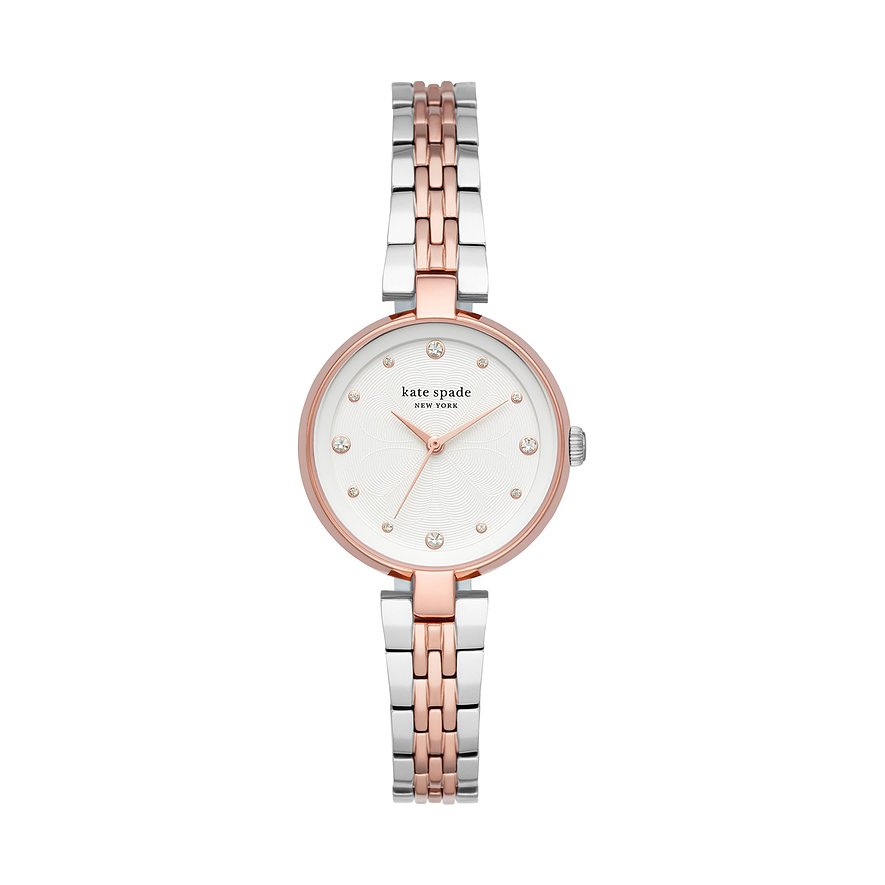 2. Chance - Kate Spade Damenuhr KSW1595, Damen, Edelstahl, Armband: Edelstahl, Quarz, analog