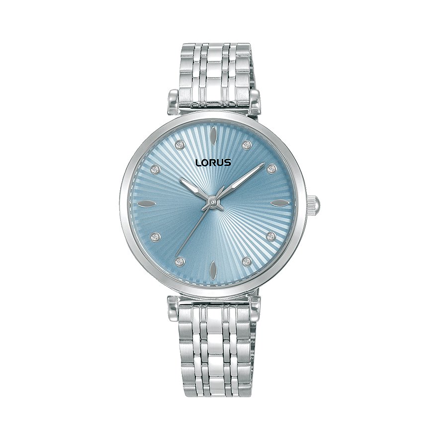 Lorus Damenuhr Fashion RG257XX9, Damen, Edelstahl, Armband: Metall, Quarz, analog