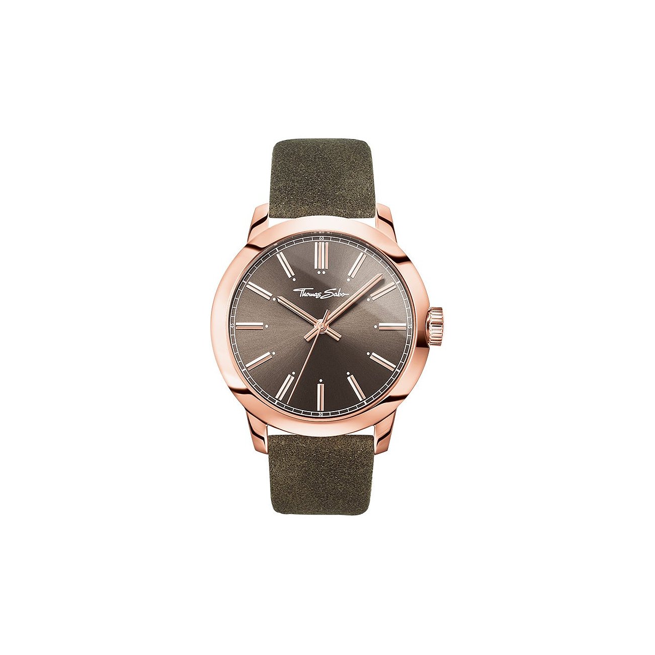 2. Chance - Thomas Sabo Herrenuhr WA0314-266-205-46 mm