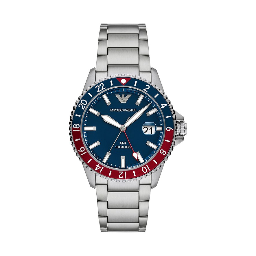 2. Chance - Emporio Armani Herrenuhr AR11590, Herren, Edelstahl, Armband: Edelstahl, Quarz, analog